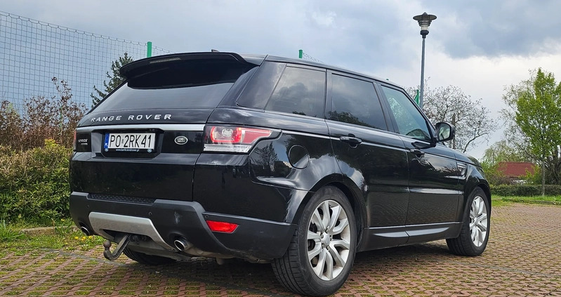 Land Rover Range Rover Sport cena 129000 przebieg: 182778, rok produkcji 2017 z Szczecin małe 781